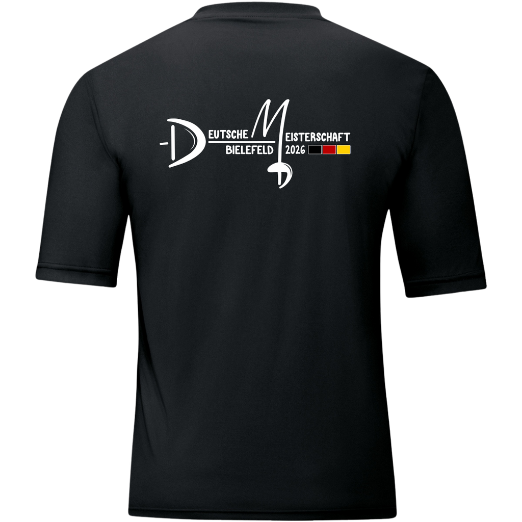 Trikot schwarz Polyester