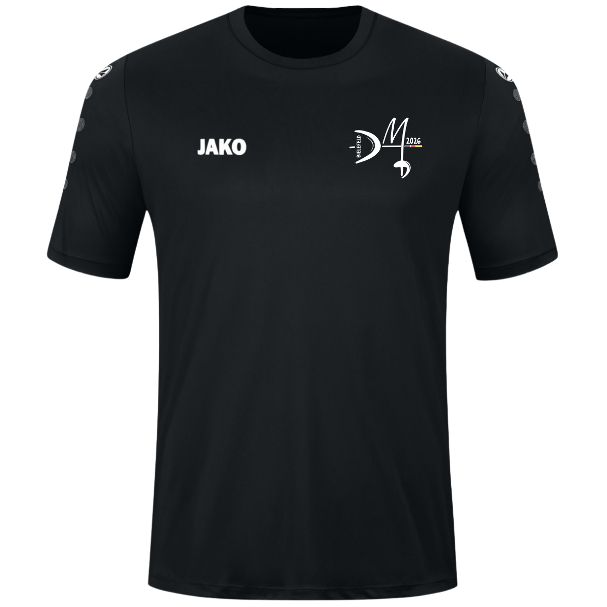 Trikot schwarz Polyester